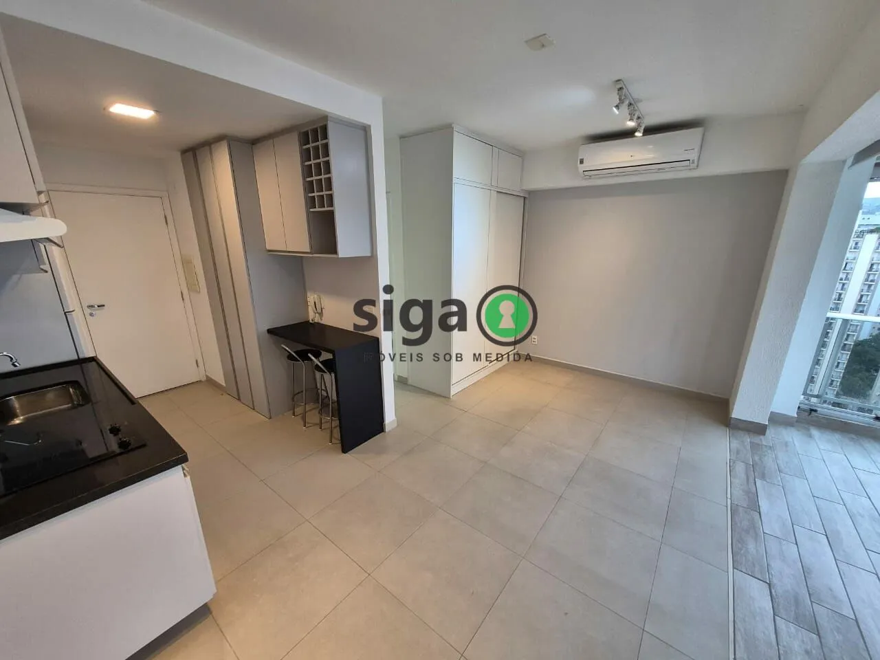 Imagem Apartamento / Studio para Venda e locação no BROOKLIN com 1 quarto