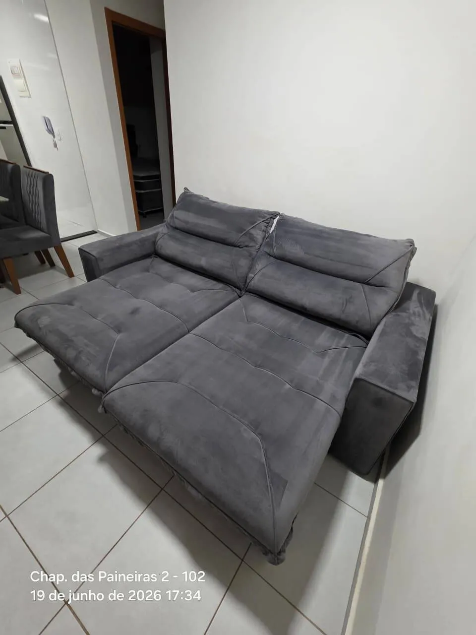 Imagem Apartamento mobiliado 2 Quartos Condomínio MRV Chapada das Paineras