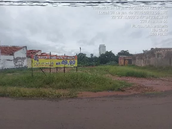 Oportunidade Única em RIO CLARO - SP | Tipo: Terreno | Negociação: Venda Direta Online | Situação: Imóvel em AVENIDA 56