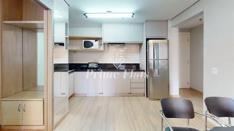 Imagem Flat disponível para locação no Aparthotel Adagio São Paulo Moema, com 54m², 2 dormitórios e 1 vaga