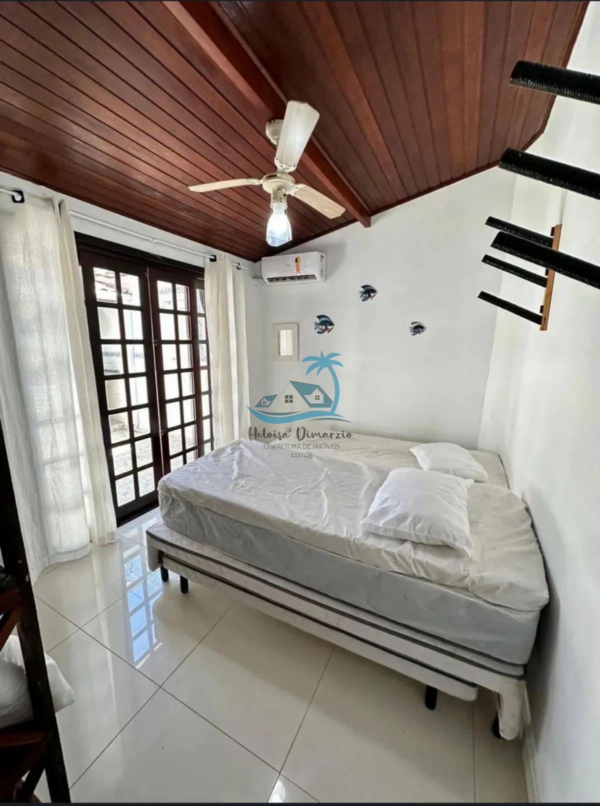 Imagem Apartamento térreo com 2 dormitórios, mobiliado, à venda em Ubatuba no Itaguá