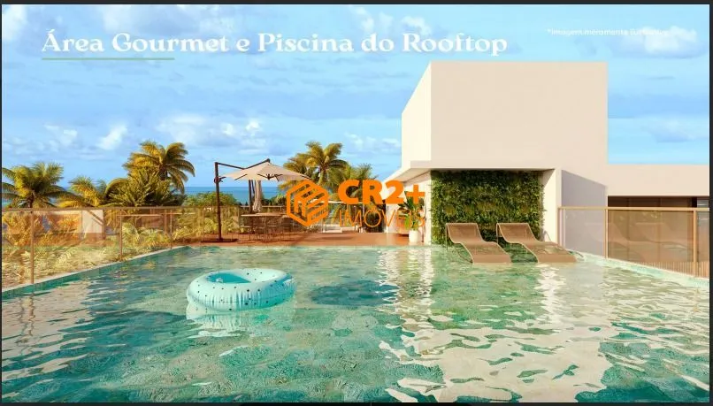Imagem Vendo Flat 19m2, 1 quarto, em Tamandaré/Carneiros.