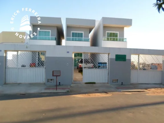 Imagem Casa duplex composta de duas suítes lavabo duas vagas de garagem porcelanato Santa Mônica Guarapari