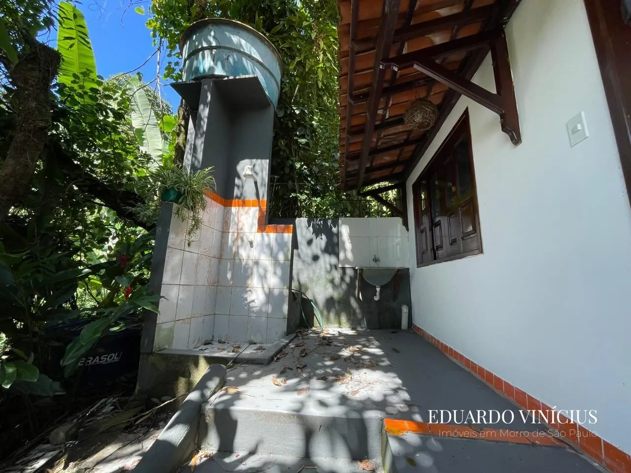 Imagem Casa 2 Dormitórios com Jardim na Lagoa em Morro de São Paulo