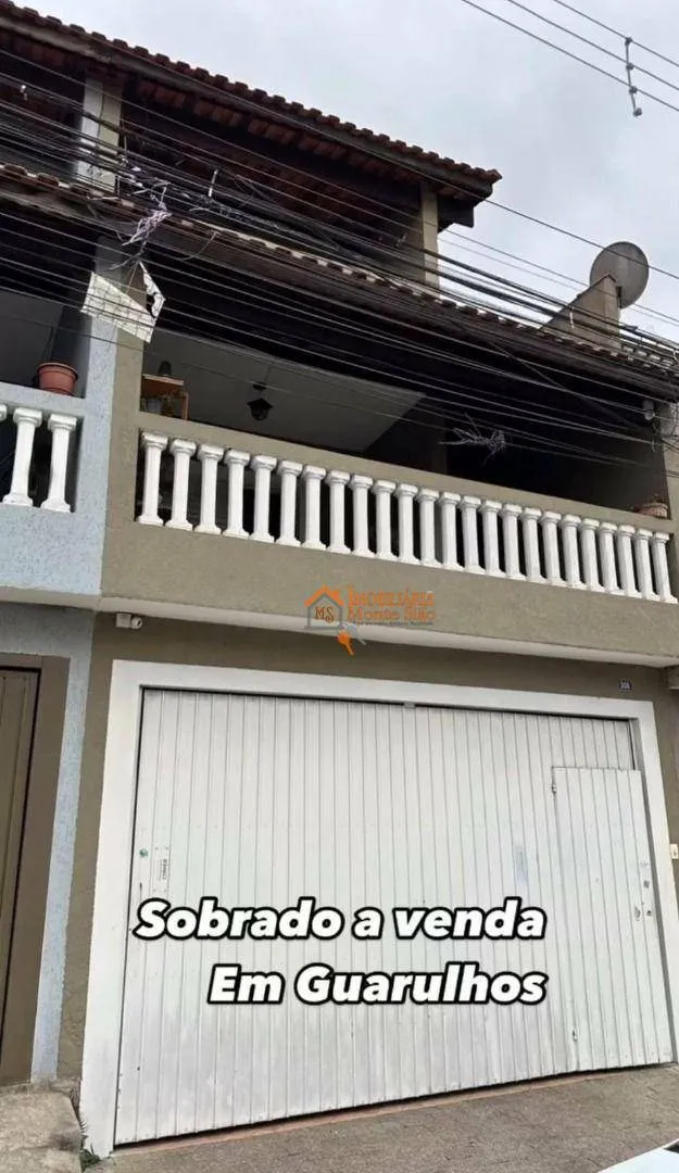 Imagem Sobrado com 2 dormitórios à venda, 216 m² por R$ 630.000,00 - Jardim Monte Carmelo - Guarulhos/SP