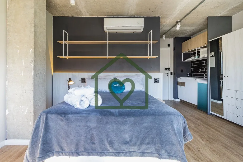 Imagem Studio premium 100% mobiliado com vaga. Localização com máxima demanda em Porto Alegre. Novos. Ro...