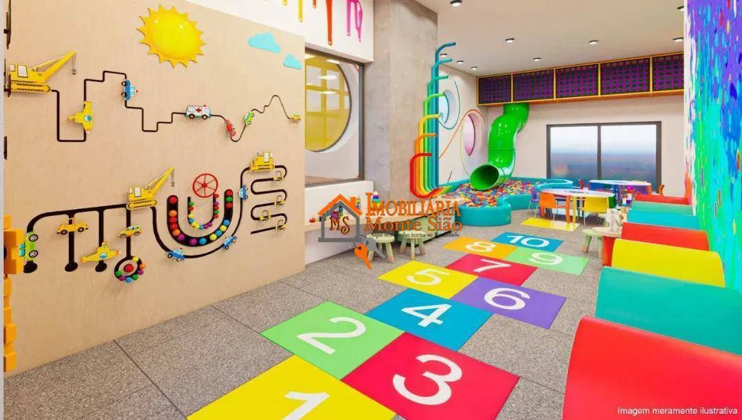 Imagem Apartamento com 4 dormitórios à venda, 172 m² por R$ 1.812.143,46 - Vila Augusta - Guarulhos/SP