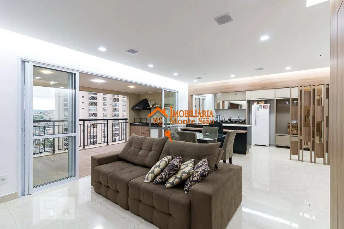 Foto do imóvel Apartamento com 3 dormitórios à venda, 122 m² por R$ 1.470.000,00 - Jardim Flor da Montanha - Guarulhos/SP