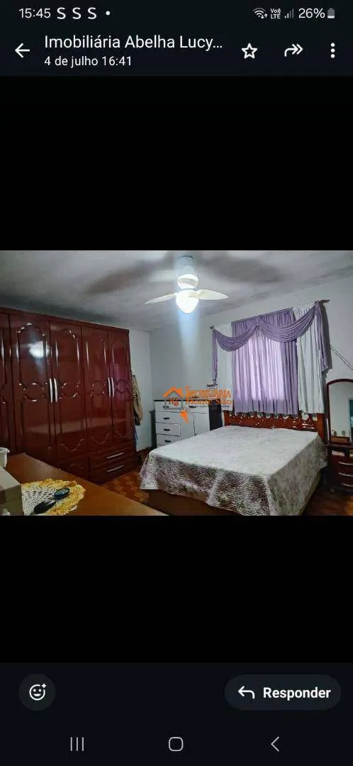Imagem Sobrado com 3 dormitórios à venda, 250 m² por R$ 585.000,00 - Jardim Presidente Dutra - Guarulhos/SP