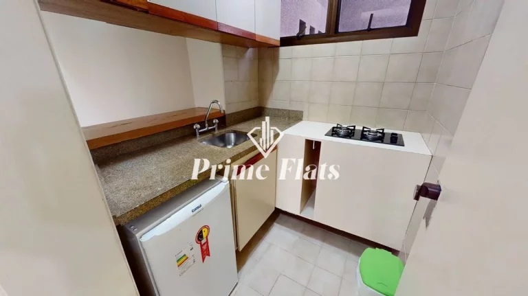 Imagem Flat disponível para venda no Flat London Residence Service no Jardim Paulista, com 42m², 1 dormitório e 1 vaga de garagem