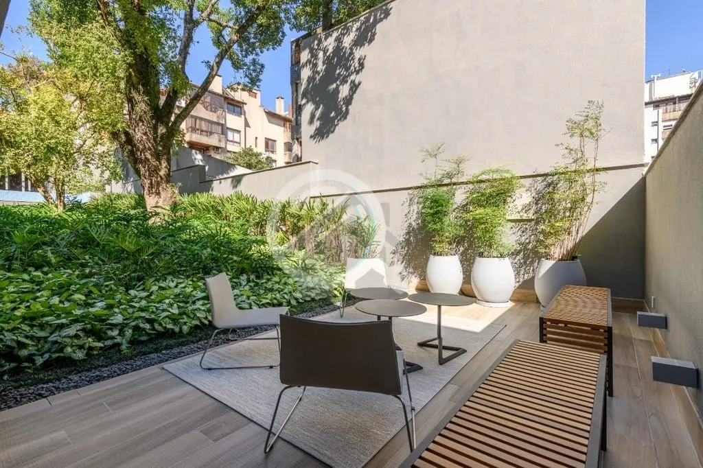 Imagem Apartamento studio de luxo garden mobiliado de 54 m², com todos móveis planejados e eletros e 1 va...