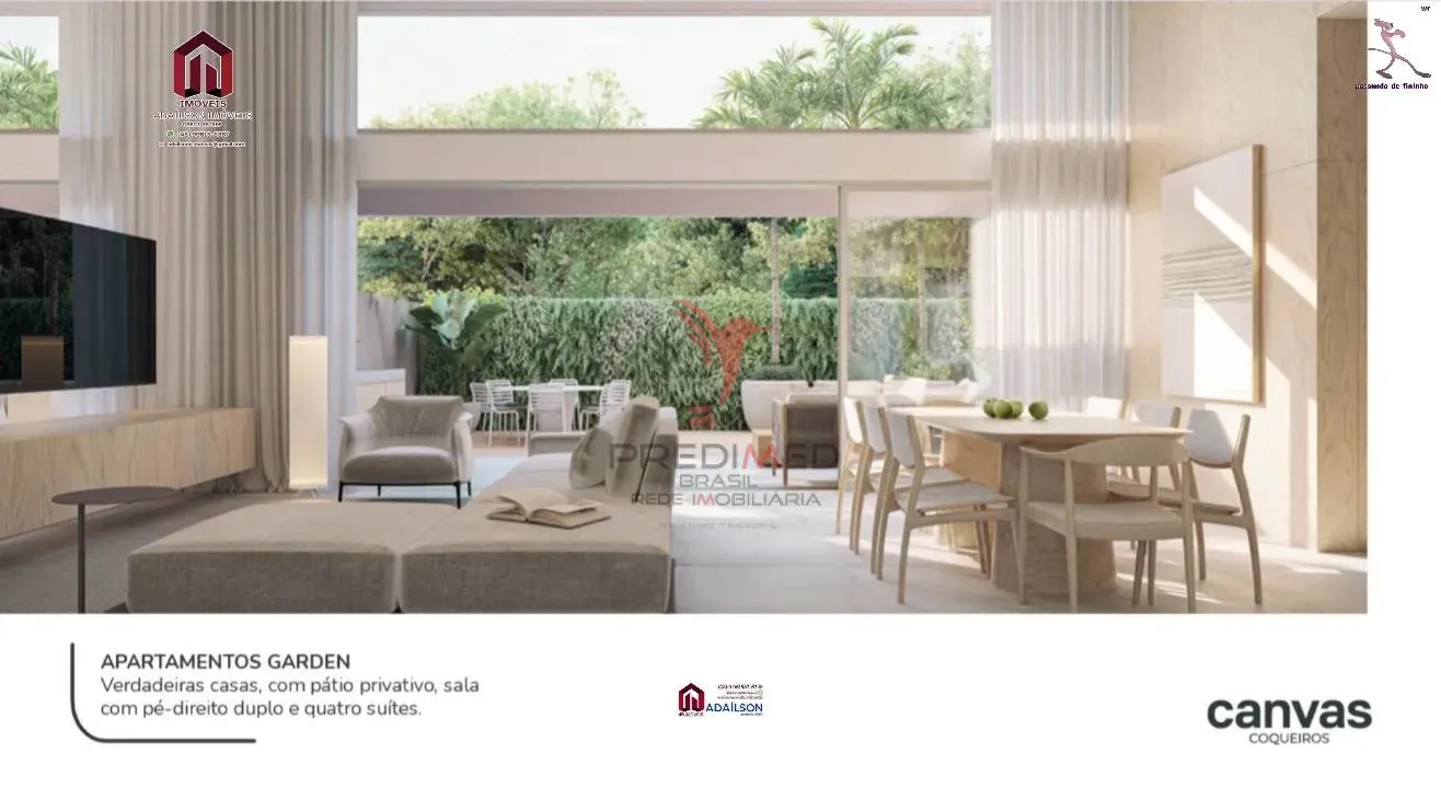 Imagem Apartamentos à venda no Canvas Residence Bairro coqueiros Florianópolis SC Brasil