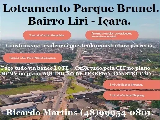 Foto do imóvel Terreno à Venda, 360 m² em Lontras - Lontras