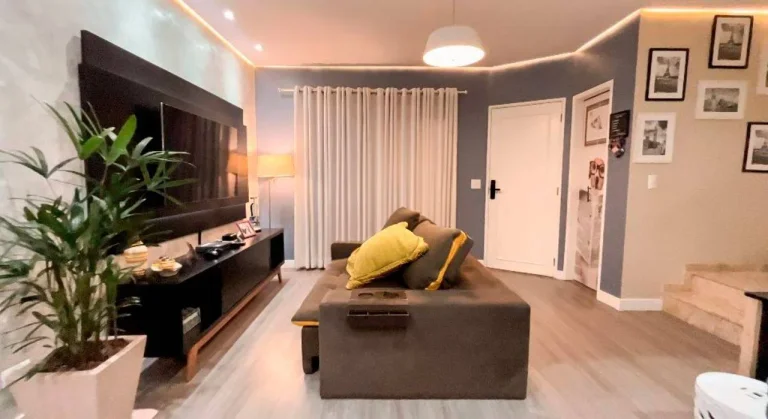 Imagem Casa em Condomínio Fechado 118 m² 3 Dormitorios e 2 Vagas Porteira Fechada
