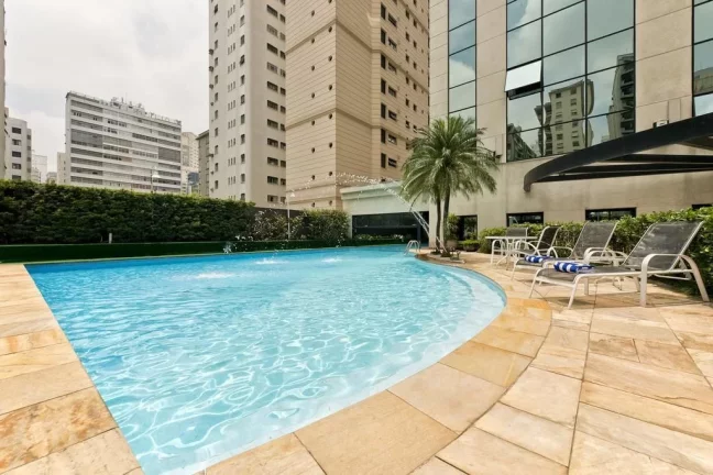 Imagem Flat disponível para venda no Tryp São Paulo Higienópolis, com 32m², 1 dormitório e 1 vaga