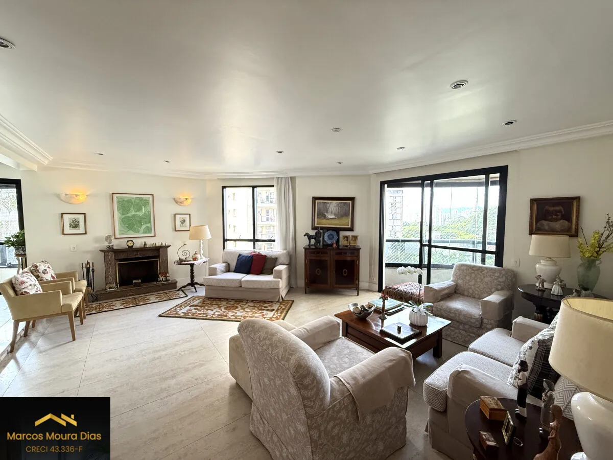 Foto do imóvel Apartamento 205m² com 4 Dormitórios ( 3 suítes) e 3 Vagas de Garagem. Edifício com lazer em Perdizes