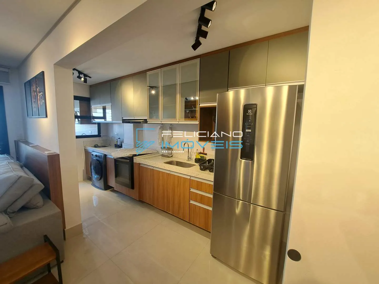Imagem Apartamento com 2 quartos, Aviação, Praia Grande - R$ 770 mil, Cod: 7211