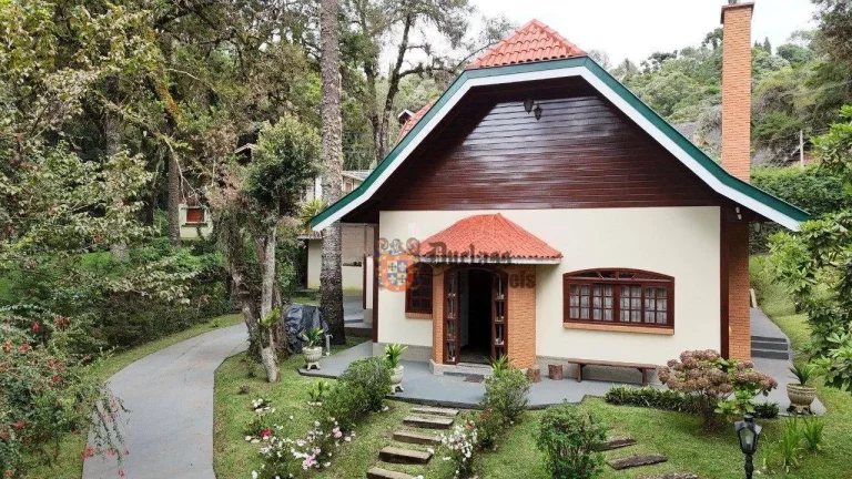 Foto do imóvel Casa com 3 dormitórios à venda, 292 m² por R$ 1.500.000 - Vila Inglesa - Campos do Jordão/SP