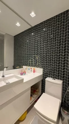 Imagem ? Apartamento Decorado à Venda no Aquárius | 3/4 | 2 Suítes | 145m² | 3 Vagas