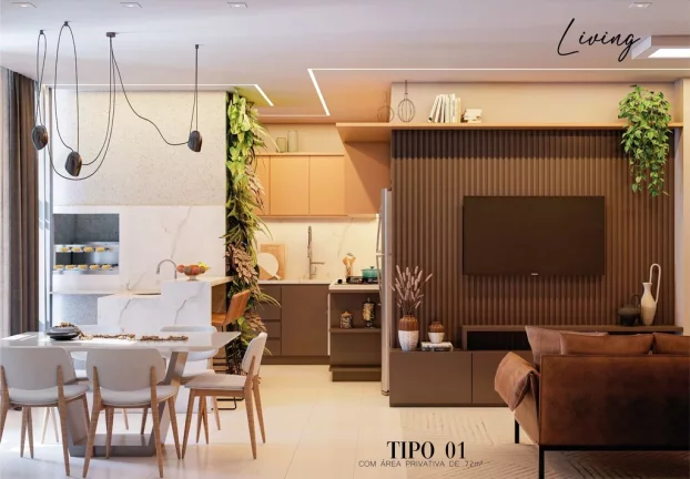 Imagem Apartamento à venda em Porto Belo, Perequê, com 2 quartos, 72m2