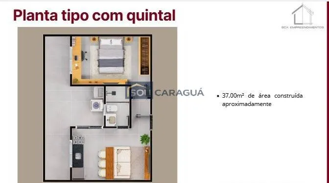 Imagem Apartamentos melhor custo benefício de Caraguatatuba I Pontal Santamarina