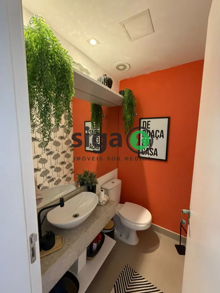 Imagem Apartamento 96m² com 2 quartos, 1 suíte, 2 vagas e varanda gourmet