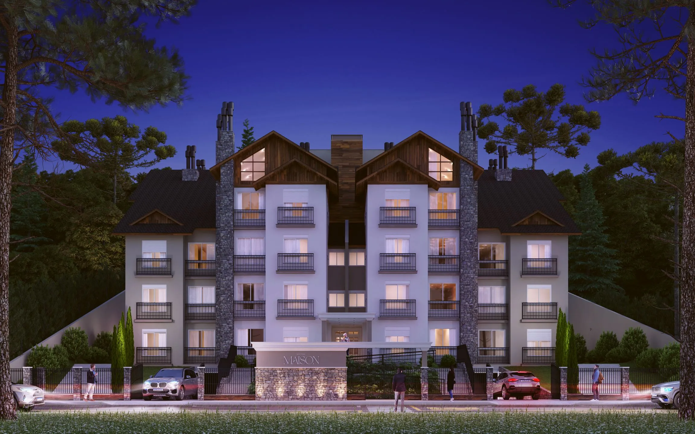 Imagem Duplex à venda em Gramado, Planalto, com 3 quartos, 128.17m2