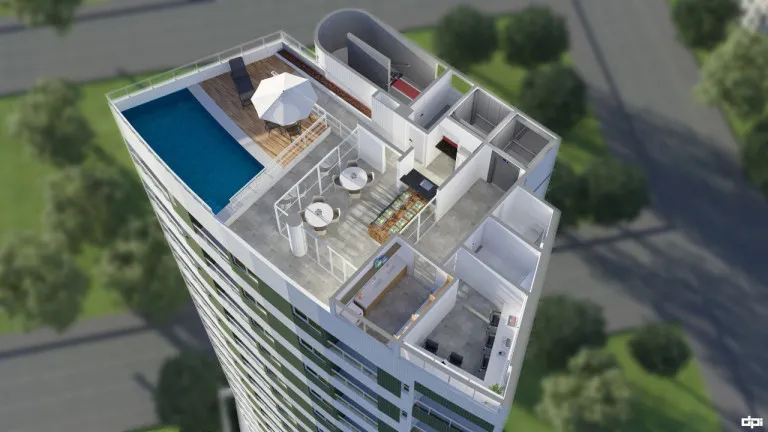 Foto do imóvel Apartamento com 1 Quarto à Venda, 32 m² em Rosarinho - Recife