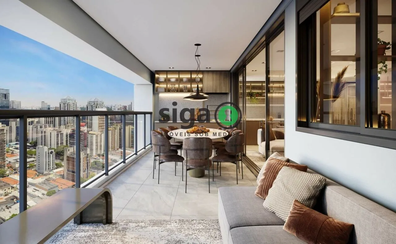 Imagem Apartamento 143M² | 4 Dormitórios com Varanda e Lazer no Brooklin, próximo a Berrini