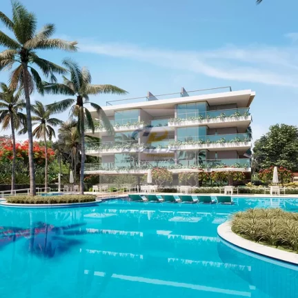 Imagem Vendo apartamentos de alto padrão na beirar mar da Praia do Seixas, com 2 e 3 qts + área de lazer de Resort