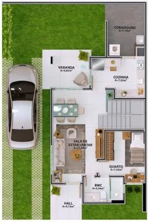 Imagem Casa Duplex à Venda | Vila Zion | Bairro Morros