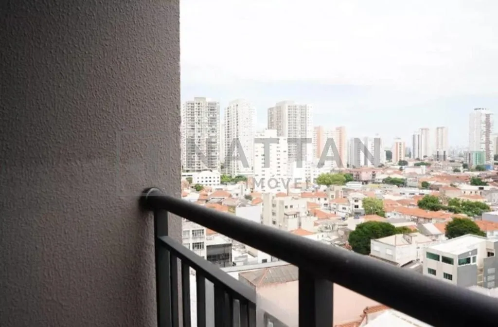 Imagem Apartamento estúdio à venda no Tatuapé, 25 m², com varanda e vista livre