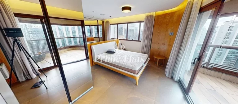 Imagem Flat disponível para locação no Cyrela by Pininfarina no Itaim Bibi, com 96m², 1 dormitório e 4 vagas