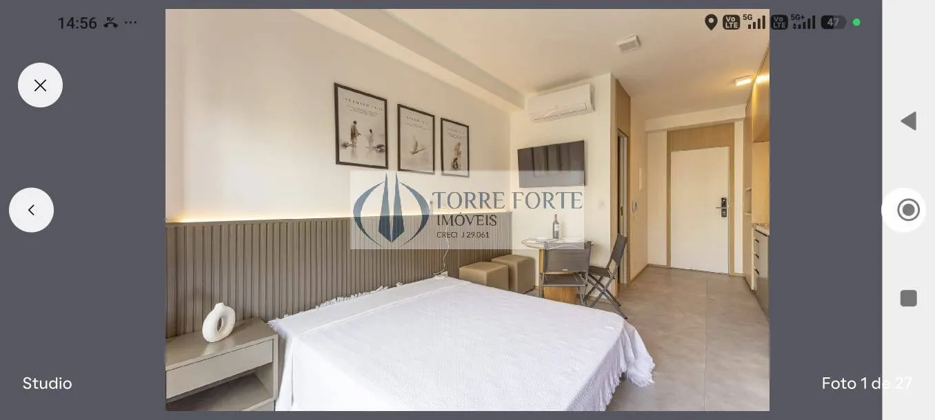 Imagem Lindo apartamento mobiliado, 25 m², bem localizado na Vl. Nova Conceição