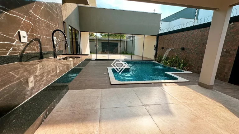 Imagem Casa 3 Suítes, 201 m² c/ Lazer na 505 Sul