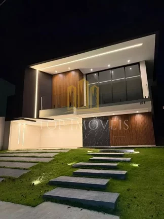 Imagem Linda Casa Localizada no Condominio Verana 4 dormitorios 3 suites Piscina Privativa Area gourmet