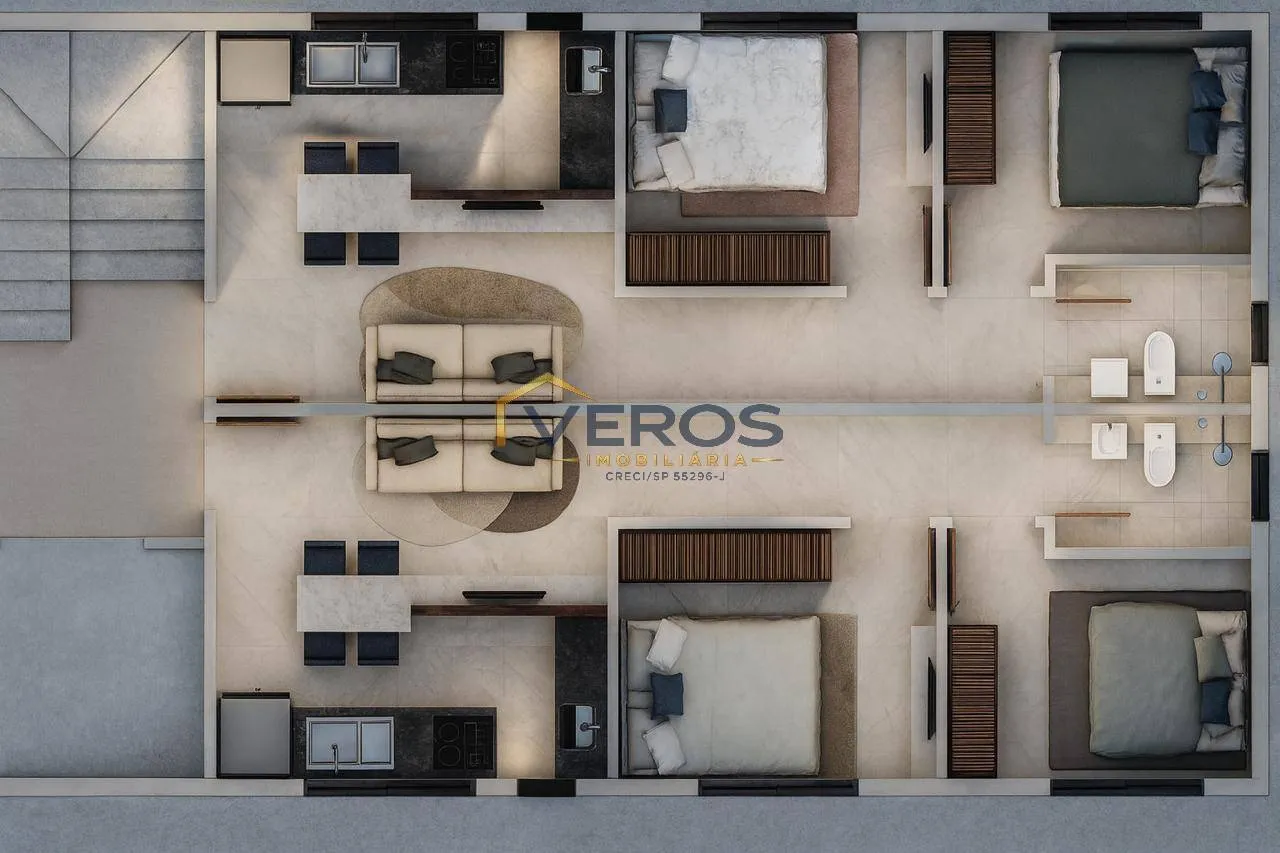 Imagem Apartamento Novo a venda perto da praia Massaguaçu em Caraguatatuba