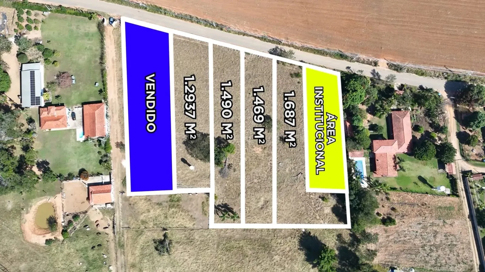 Imagem Lotes disponíveis para venda em Capela do Alto