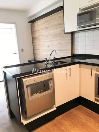 Imagem Flat disponível para venda no Condomínio Cosmopolitan High Garden, com 58m², 2 dormitórios e 1 vaga