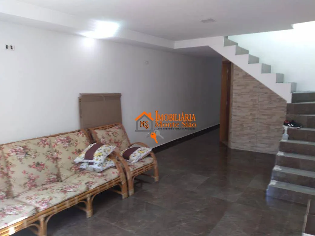 Imagem Sobrado com 3 dormitórios à venda, 123 m² por R$ 689.000,00 - Parque Flamengo - Guarulhos/SP