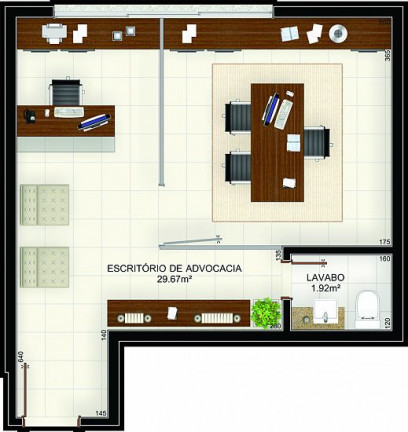 Imagem Sala Comercial à Venda ou Locação, 90 m² em Centro - Criciúma