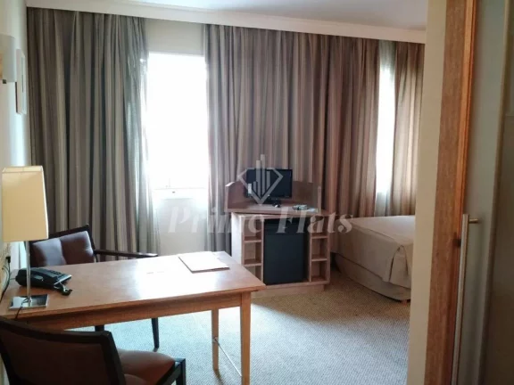 Imagem Flat disponível para venda no Park Inn by Radisson Berrini no Brooklin, com 28m², 1 dormitório e 1 vaga