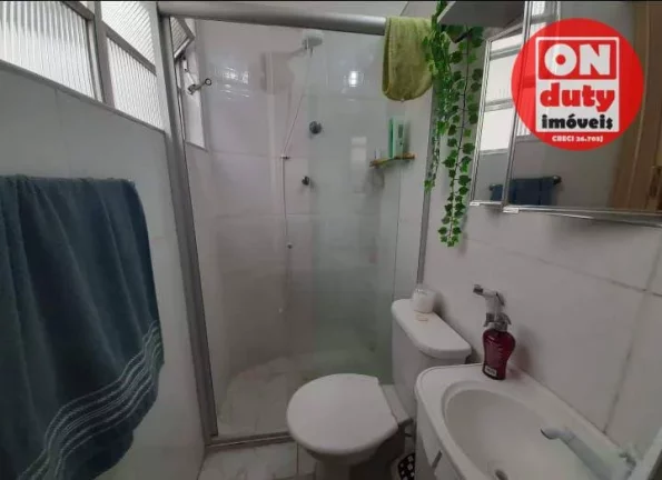 Imagem Apartamento com 2 dormitórios à venda, 70 m² por R$ 400.000,00 - Gonzaga - Santos/SP