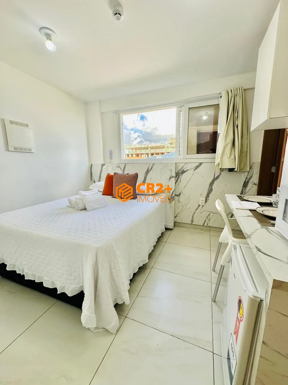 Imagem Vendo Flat no Caribessa (15 m² - mobiliado - beira mar