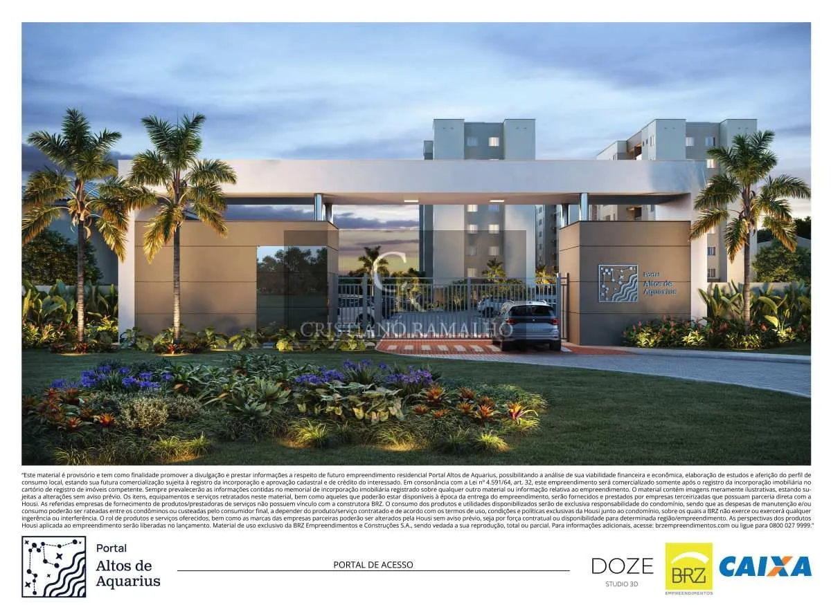 Imagem Apartamento à venda em São Pedro da Aldeia, com 2 quartos (1 suíte), 53,57m2
