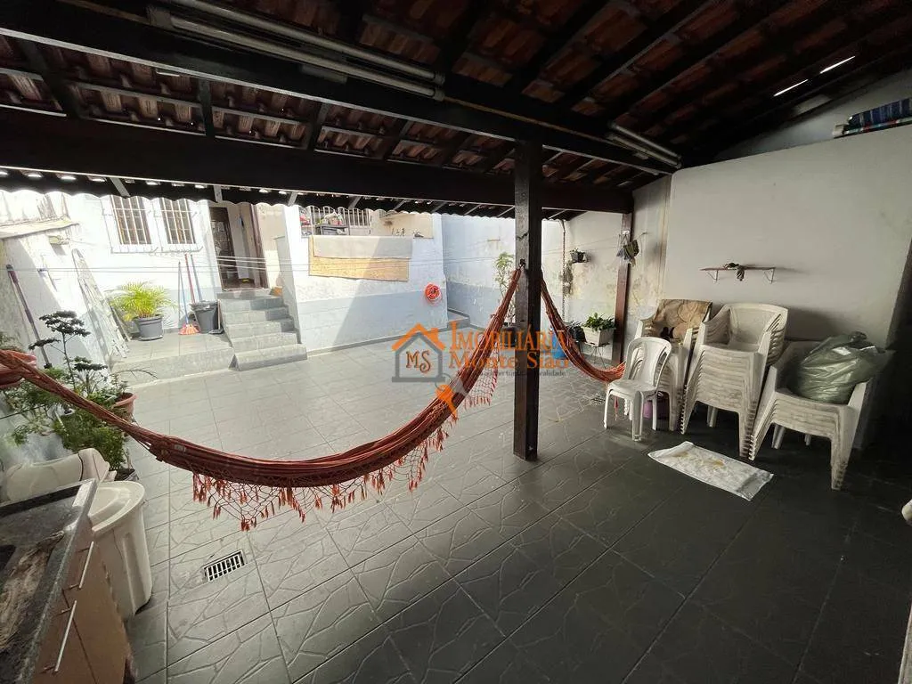 Imagem Sobrado com 2 dormitórios à venda, 155 m² por R$ 689.000,00 - Jardim Paraventi - Guarulhos/SP