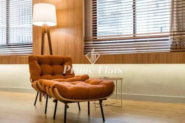 Imagem Flat disponível para locação no The World Executive Flat na Vila Olímpia, com 30m², 1 dormitório e 1 vaga