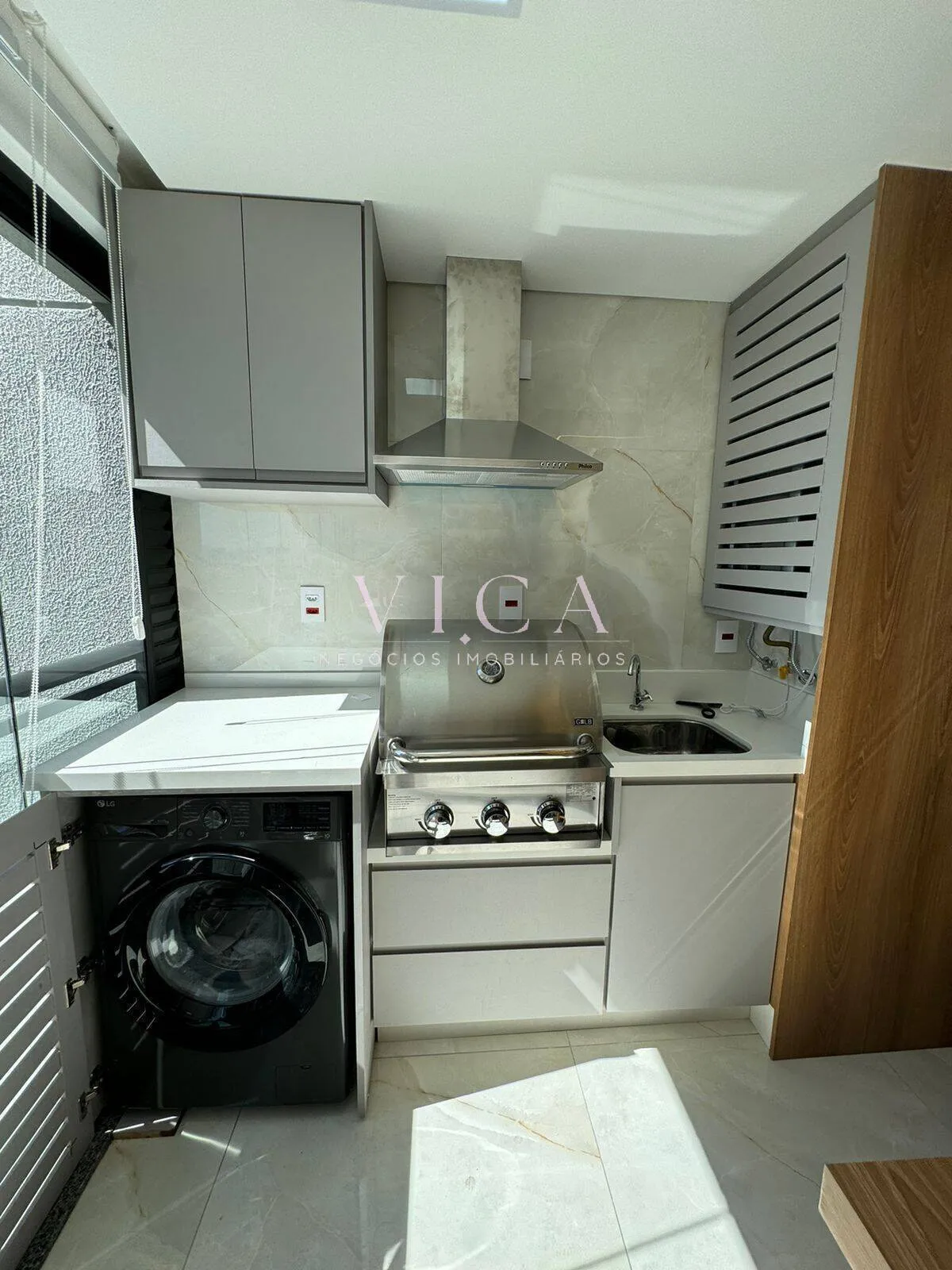 Imagem Alphaville | Aruana 64m² 2 suítes, mobiliado e gourmet R$ 1.140.000