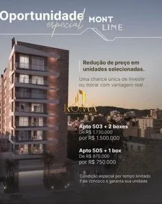 Imagem MONTLINE! 193m² ÁREA ÚTIL - INFRA COMPLETA - CENTRO