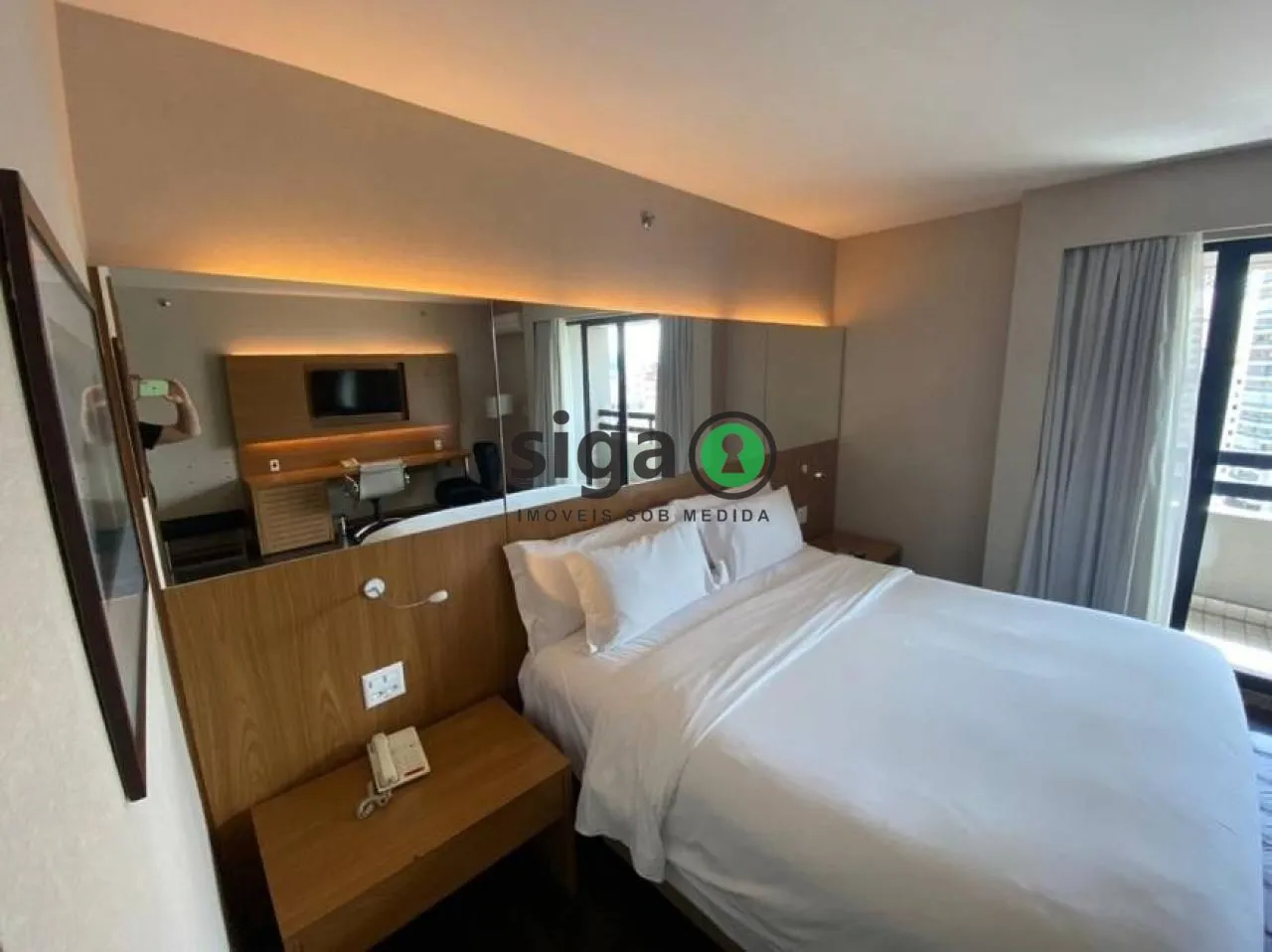 Imagem Flat/Condo Hotel com excelente rentabilidade no investimento ou moradia